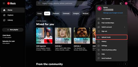 How to upload music in youtube