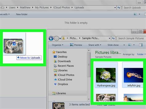 How to upload photos in cloud