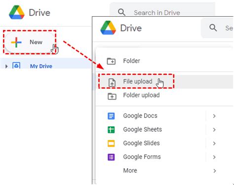 How to upload to shared google drive from android.  Select Send.  Select "Upload,&qu...