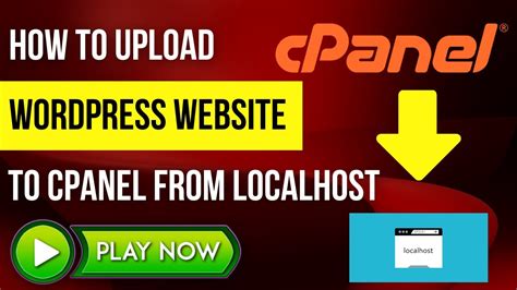 How to upload wordpress website in cpanel