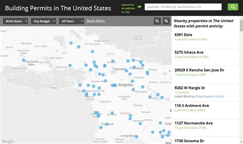 How to use BuildZoom’s Building Permit Search Map