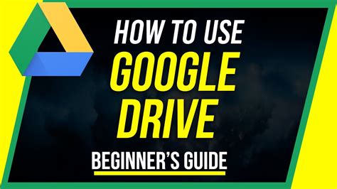 How to use Google Drive. 