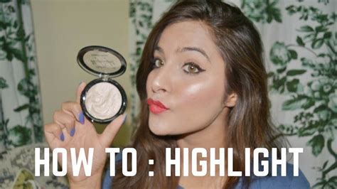 How to use Highlighter? Face Makeup details - YouTube