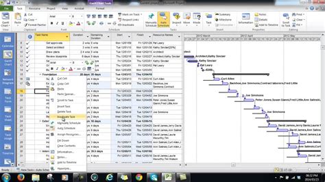 How to use Inactive Tasks with Microsoft Project