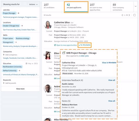 How to use LinkedIn Recruiter System Connect Workable University