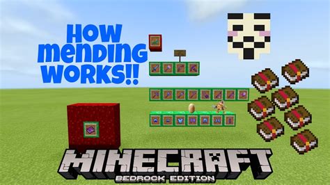 How to use Mending Tutorial for Minecraft Bedrock and Java