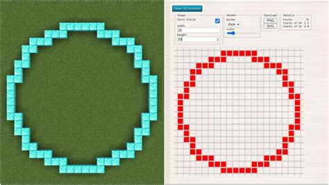 How to use Minecraft circle generator in 2022