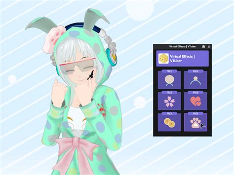 How to use Twitch Extension: Virtual Effects VTuber - Live3D