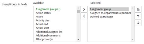 How to use a Field List type field to get data from ServiceNow