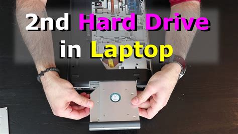 How to use a Hard Drive caddy in a Laptop for Dual Drive Setup. 