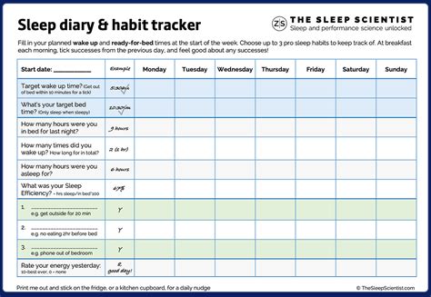 How to use a Sleep Diary to transform your sleep habits