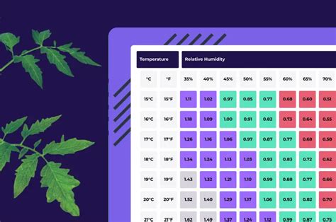 How to use a VPD chart to grow your best plants. Grow sensor