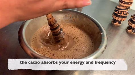 How to use a ceremonial cacao molinillo - Cacao Whisk - YouTube