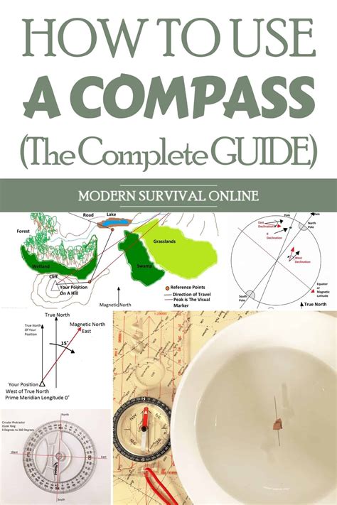 How to use a compass for driving