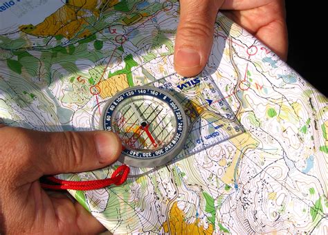 How to use a compass for orienteering