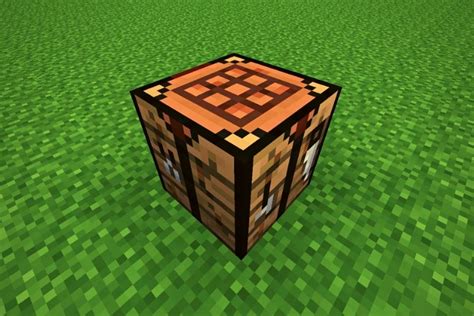 How to use a crafting table minecraft