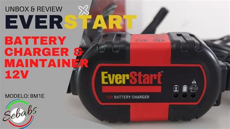 First, ensure that the Everstart Maxx battery charger is un