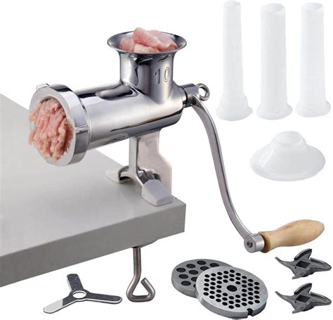 How to use a manual meat grinder. - I need thee every hour chords.