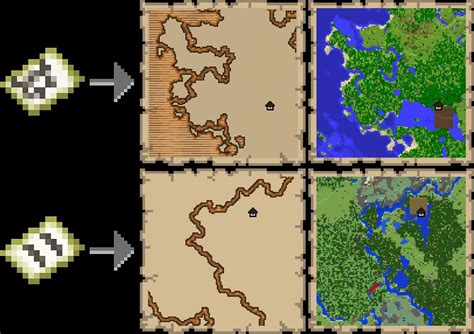 How to use a map in minecraft