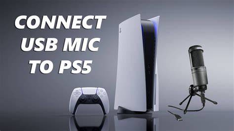 How to use a microphone on ps5.  By following the steps outlined in this article...