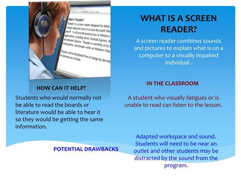 How to use a screen reader