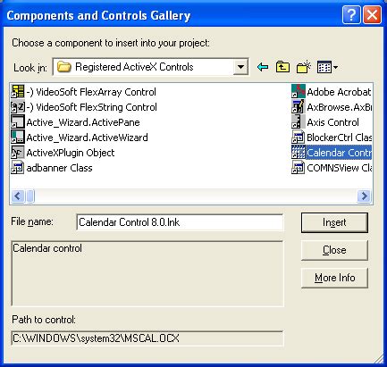 How to use activex control in c#