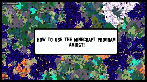 How to use amidst minecraft