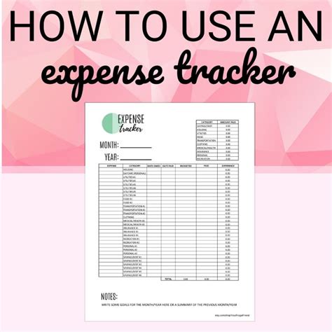 How to use an Expense Tracker Template Your Frugal Friend Blog