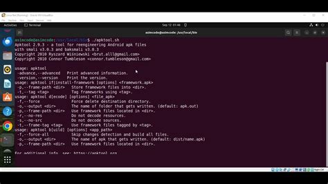 How to use apktool.  Find the last here and put it The Dependencies wou...