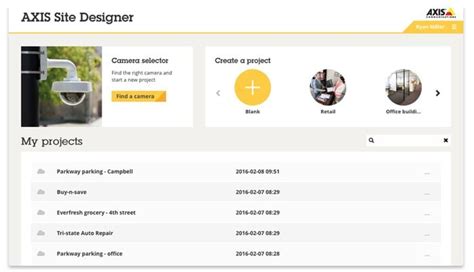 How to use axis site designer.  It lets you efficiently design surveil...