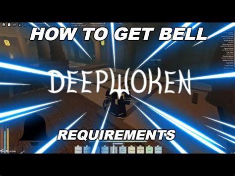 How to use bell deepwoken. today we showcase the new resurrection belljoint he discord! https://discord.gg/RJzbvWxTkC 