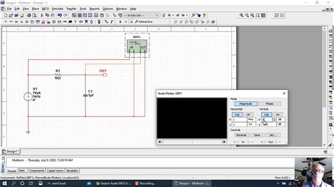 How to use bode plotter in multisim