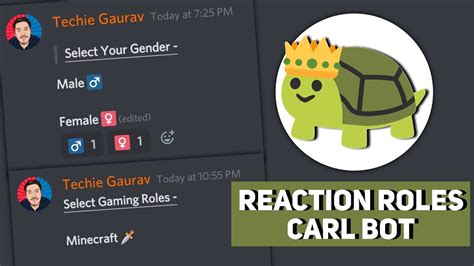 #discord #tutorialdiscord How to create roles using carlbothere's the link to Carl-Bot Dashboard!:https://carl.gg/. 
