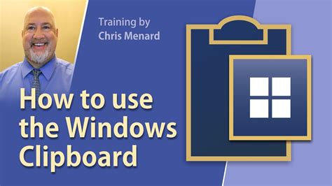 How to use clipboard in windows xp
