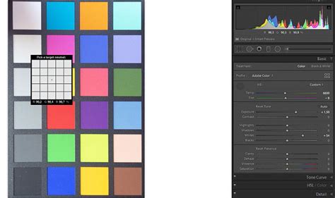 How to use color checker in lightroom