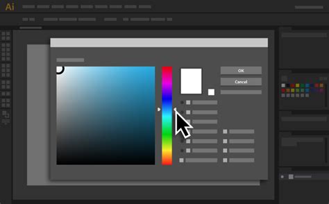 How to use color picker in illustrator
