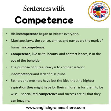 How to use competent in a sentence
