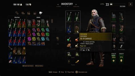 How to use crossbow witcher 3.  Tab middle mouse to quick fire or hold and release to aim...