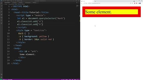 How to use css class in javascript