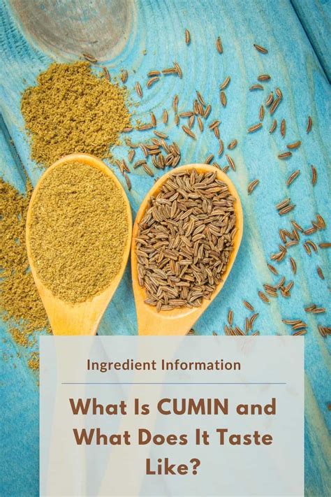 How to use cumin in cooking