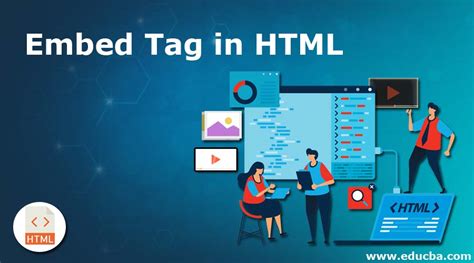 How to use embed tag in html