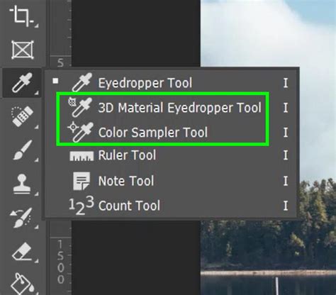How to use eyedropper in photoshop