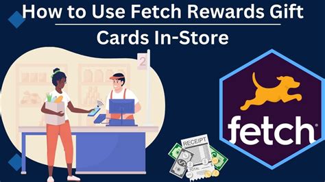 How to use fetch rewards gift cards in store. Important!! You MUST do the referral code before scanning your first receipt. If you scan a receipt before entering a referral code then you will not get the bonus points. How to sign up instructions: … 