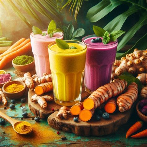 How to use fresh turmeric in smoothies