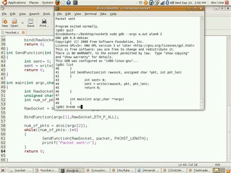 How to use gdb debugger in linux