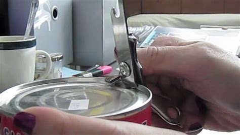 How to use goodcook mini can opener YouTube
