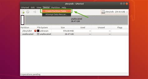 How to use gparted in ubuntu