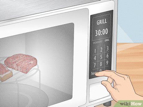 How to use grill in microwave