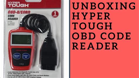 Hyper Tough HT309 OBDII Diagnostic Code Reader check e