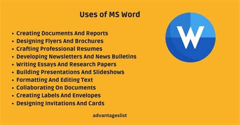 How to use in ms word